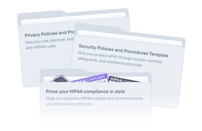 Get access to ready-to-use security and privacy policy templates